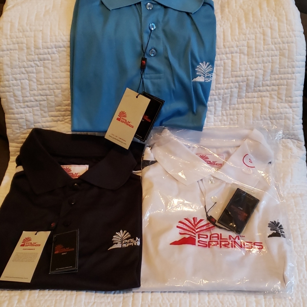 Palm Springs Polo Golf Shirts